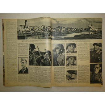 Lingua francese rivista “Signal”, Nr.22, novembre 1943. Espenlaub militaria